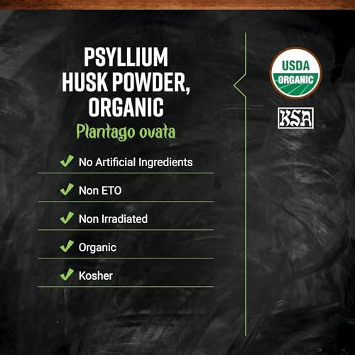 Frontier Co-op Organic Psyllium Husk Powder 1lb