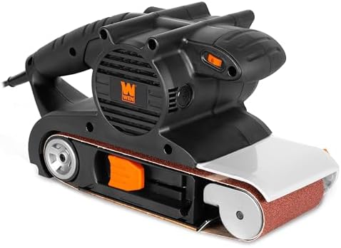 WEN 6321 7-Amp 3 in. x 21 in. Corded Belt Sander with Dust Bag , Black
