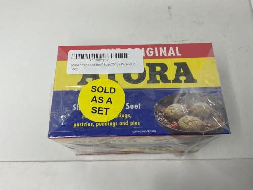 Atora Shredded Beef Suet 200g - Pack of 2
