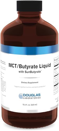 Douglas Laboratories MCT/Butyrate Liquid, Lemon Vanilla, 15.6 fl. oz.