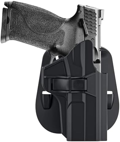M P 2.0 9mm Holster for S&W M&P 9mm/.40 Full-Size, S&W M&P 2.0 9mm/40 Compact(Not for Shield), Belt Carry Gun Holster