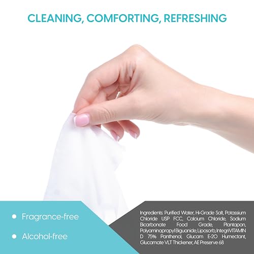 Clear C Pre-Moistened Eyelid Cleaning Wipes, 1 Boxes Of 30 | Rinse-Free Eye Lid Wipes For Dry Eyes, Individually Wrapped Travel Packs