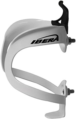 Ibera Bike Water Bottle Holder, Quick Access Water Bottle Holders for Bike with Firm Grip, Lightweight Aluminum Cage, Fits Standard & Oversized Bottles, Stylish Easy Mount Bikes Bottle Holder