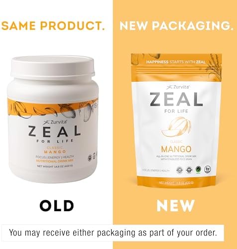 Zurvita - Zeal for Life Wild Berry Wellness Drink Mix - 420 g | Contains Vitamins, Minerals, Antioxidants, Plant Nutrients, Digestive Enzymes, And Phytonutrients For Daily Nutrition