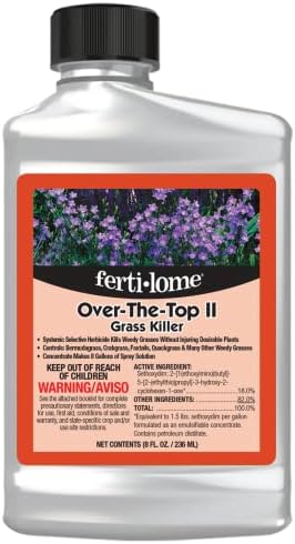 Fertilome 8 Oz Over The Top Grass Killer - 10434 | Fluazifop-p-butyl selective formula - Post-emergent control of annual & perennial grasses