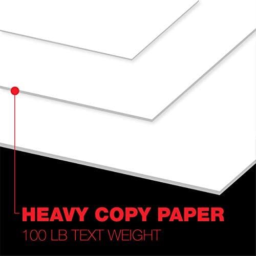 Accent Opaque White Printer Paper, 8.5” x 11” 24lb Bond/60lb Text Copy Paper – 500 Sheets (1 Ream) – Premium Computer Paper with Smooth Finish, 97 Bright, 89gsm – Multipurpose White Paper – 109355R