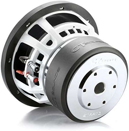 CT Sounds STRATO-8-D2 1200 Watts Max 8 Inch Car Subwoofer Dual 2 Ohm