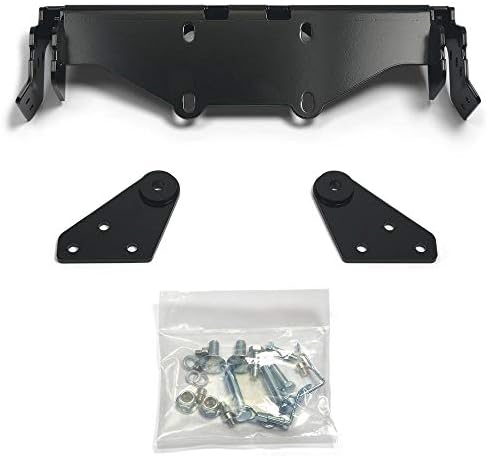 WARN 95745 Front Plow Mounting Kit, Fits: Yamaha Kodiak, Grizzly 700 (2016-2019), black