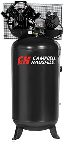 Campbell Hausfeld 80-Gallon Vertical Air Compressor, 5 HP, 140 PSI