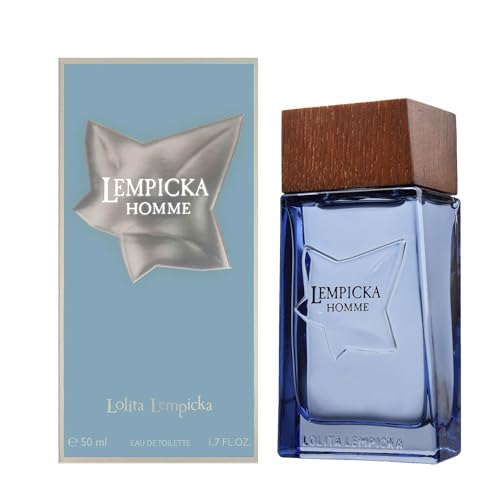 Lolita Lempicka Homme Eau De Toilette Spray for Men - Fresh Masculine Scent w/Woody Notes of Cedar, Rum, Vanilla