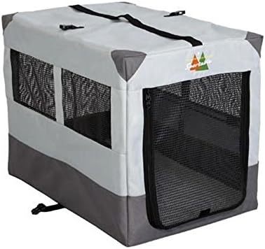 MidWest Canine Camper 24-inch Portable Tent Crate for Dogs