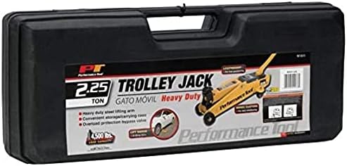 Performance Tool W1611 2.25 Ton Trolley Jack with Case