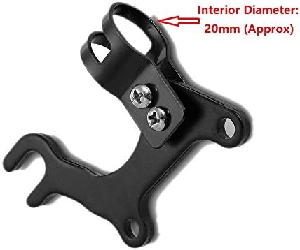 BlueSunshine 1 PCS 20/31.8mm Adjustable MTB Bike Disc Brake Bracket Converter Frame Adapter Mounting Holder