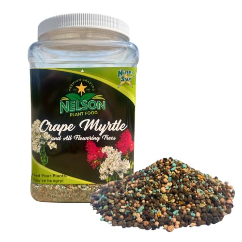 Crape Myrtle & All Flowering Trees Desert Willow Mimosa Orchid Tree Indoor Outdoor Container Grown Granular Fertilizer NutriStar 10-15-9 (2 lb.)