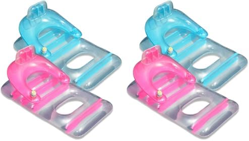 Swimline Deluxe Lounge Chair Colors May Vary (Pink or Blue)