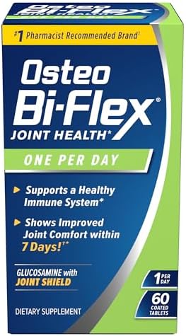 Osteo Bi-Flex One Per Day Vitamin D Supplement, 30 Coated Tablets | Improve Joint Function, Support Bone and Immune Health