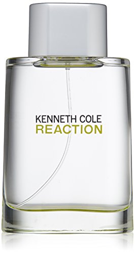 Kenneth Cole Reaction Eau de Toilette Spray Cologne for Men, Notes of Juicy Lime, Crisp Green Apple, Patchouli, Citrus Green Woody Fragrance, Fresh & Energetic Scent