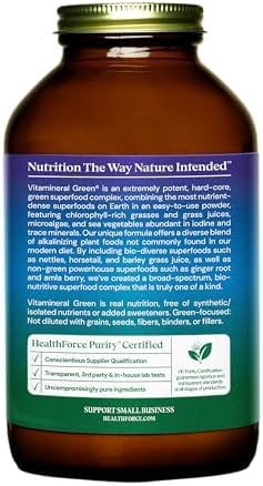 HealthForce SuperFoods Vitamineral Green 300 Grams Powder