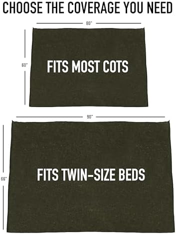 Rothco Wool Rescue Survival Blanket – Warm Emergency Outdoor, Camping Sleep Throw