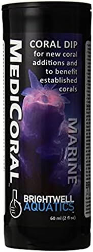 Brightwell Aquatics MediCoral - Coral Dip for New Coral Additions and to Benefit Established Corals , 30-ml