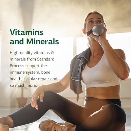 Standard Process Cataplex B - Nervous System & Heart Health Supplement - Contains B Vitamins for Energy Support - Supports Energy Metabolism - Non-Dairy & Non-Soy - 180 Tablets (90 Servings)