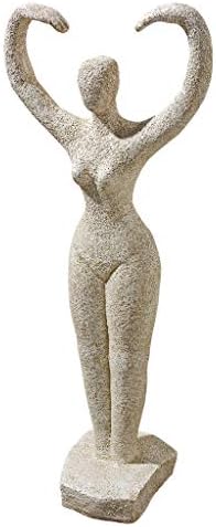 Design Toscano Neolithic Style Gaia Earth Mother Woman Indoor/Outdoor Garden Statue, 40 inches tall, Cast Stone Resin, Rough Stone Finish