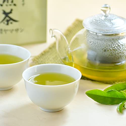 YAMASAN KYOTO UJI Japanese Organic Sencha Green Tea Loose Leaf 2.82oz | Premium Japanese Loose Tea Leaves from Japan, A Fresh ＆ Refreshing Taste, Umami ＆ Natural Sweetness, Sugar Free, 80g