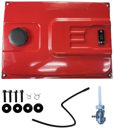 Heavy-Duty 30L Fuel Tank (G.W.15 lbs) with Bottom Vent for Predator Non-Inverter Generator 420cc – Fits 5000/6500W, 7000/8750W
