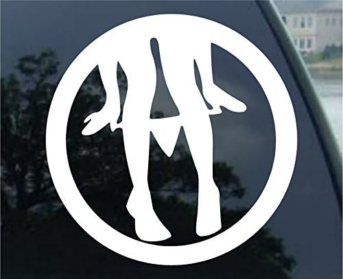 Ranger Products Panty Dropper Decal Vinyl Sticker Car Window Truck White Sticker V2, Die Cut Vinyl Decal for Windows, Cars, Trucks, Tool Boxes