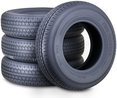 FREE COUNTRY 4 Premium Trailer Tire ST225/75R15 10PR LRE 117N w/Scuff Guard