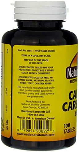 Nature`s Blend Calcium Carbonate 600mg Tablets 100 ct (pack of 2)