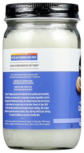 Spectrum Naturals Organic Coconut Oil, 14 Oz (packaging may vary)