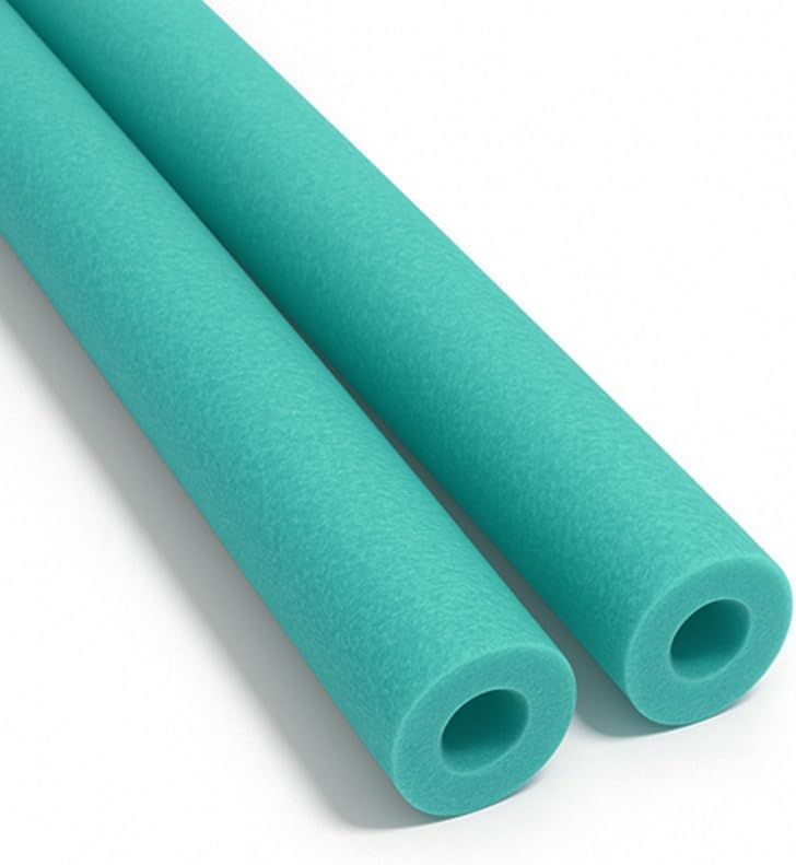 Oodles of Noodles Foam Pool Swim Noodles 2 Pack, Hollow Core Swimming Foam Tube for Pool Floats, Buoyant for Beach, Water Play, Crafts, DIY Projects & Pipe Insulation