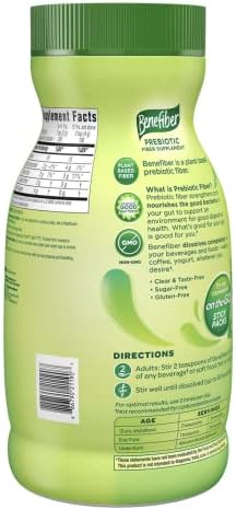 Benefiber Fiber Supplement - 760g 190 Servings