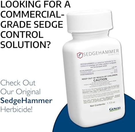 Sedgehammer Plus Turf Solution, 13.5 Grams, Nutsedge Control | Lawns, Golf Courses, Sports Fields, Vegetation Management
