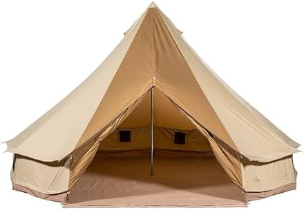 Teton Sports Canvas Tents, Tent for Family Camping in All Seasons, The Right Shelter for Your Base Camp, Waterproof