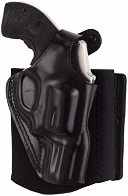Galco Ankle Glove Leather Handgun Holster, Sig Sauer P938/Kimber Micro 9, Right Hand, Black, AG664B | Right Hand, Black, AG664B