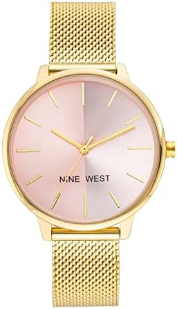 Nine West Women's Mesh Bracelet Watch