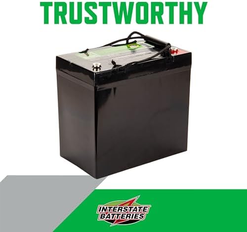 Interstate Batteries 12V 35Ah SLA AGM Deep Cycle Battery Insert Terminal