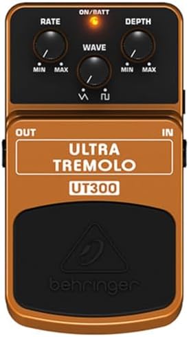 Behringer ULTRA METAL UM300 Heavy Metal Distortion Instrument Effect Pedal, Pink