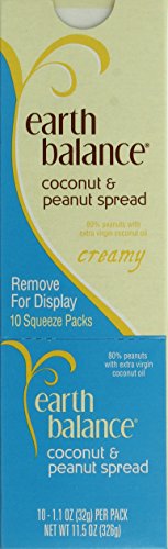 Earth Balance Creamy Peanut Butter and Flaxseed Spread, 16 oz.