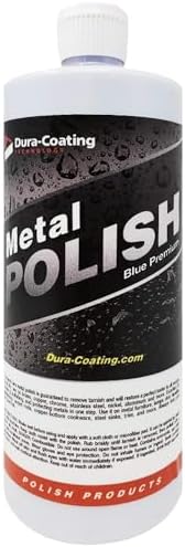 DURA-COATING TECHNOLOGY, Blue Premium Metal Polish - Perfect Brightener and Scratch Remover for Aluminum Wheels, Diamond Plate, Stainless Steel