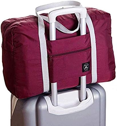 2 Pack Foldable Travel Bag Waterproof Travel Duffel Bag