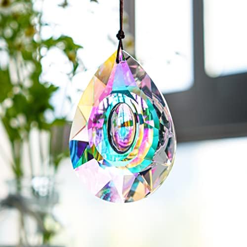 89mm/3.5in Hanging Chandelier Crystals Prism for Window Suncatchers Rainbow