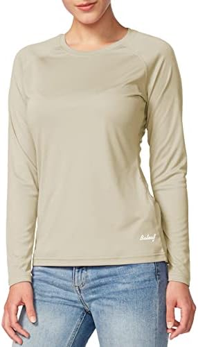baleaf Women's UPF 50+ Sun Shirts Long Sleeve Stretchy Quick Dry | Lightweight, Rash Guard, UPF 50+ Sun Protection, Breathable Comfort material for Hking Workout, Excellent for hot weather