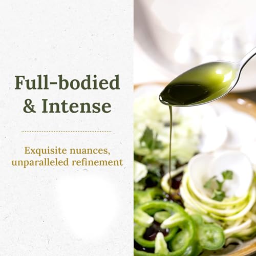 Frantoi Cutrera Primo Cold Extracted Italian Extra Virgin Olive Oil Cold Pressed, Polyphenol Rich Olive Oil, Authentic Certified DOP Sicilian EVOO Imported From Italy, 25.4 fl oz (Pack of 1)