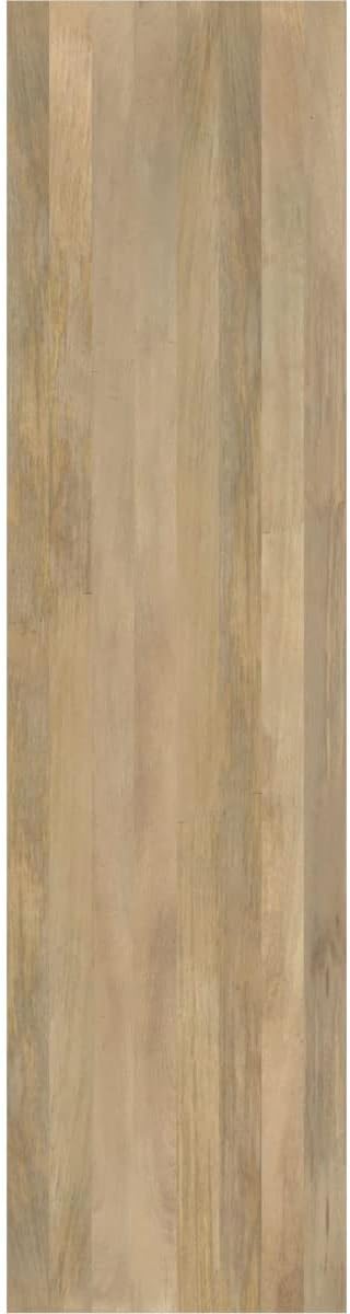 14"W x 62"H Americraft Four Board (2 Batten) Exterior Real Wood Joined Board-n-Batten Shutters w/Z-Bar (Per Pair), Unfinished
