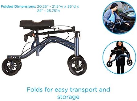 NOVA Turning Knee Walker Sliver