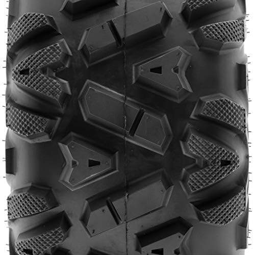 SunF ATV Tires 22x10-12 UTV Off-Road Tires 22x10x12 All Terrain 6 Ply Tubeless A033, Set of 2