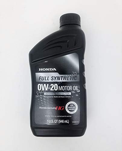 Honda Genuine 0W-20 Full Synthetic Oil Change Kit w/A02 Filter & Drain Washer